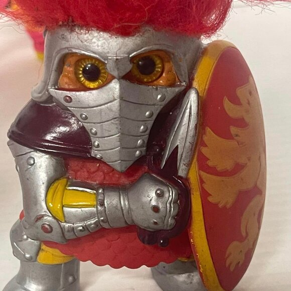 Battle Trolls lot of 5 Hasbro 1990s Battle trolls~Military ~ Wrestler ~1992 VTG - Picture 7 of 9